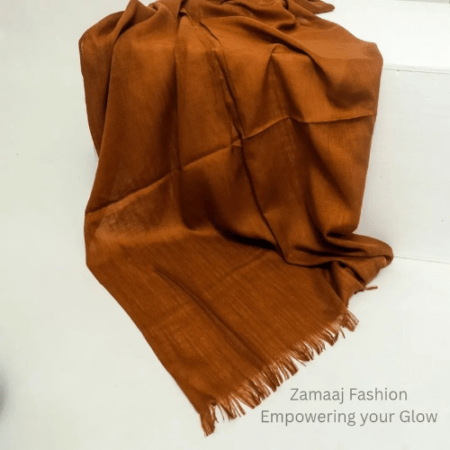 Turkish Lawn Hijab - Dark Brown