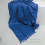 Turkish Lawn Hijab - Dark Blue