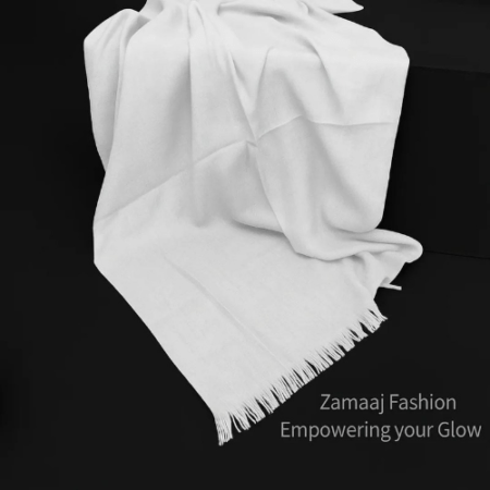 Turkish Lawn Hijab - White