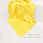 Turkish Lawn Hijab - Yellow