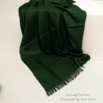 Turkish Lawn Hijab - Dark Green