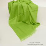 Turkish Lawn Hijab - Parrot Green