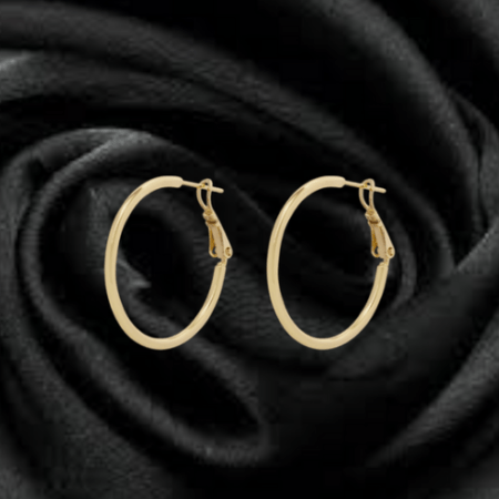 Golden Hoops - Small