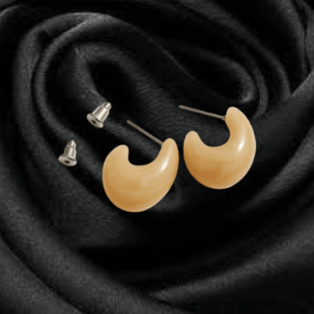 Caramel Stylish Hoops