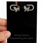 Cute Butterfly Studs - Silver