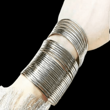 Metal Bangles - Silver