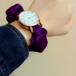 Scrunchy Watch - Purple