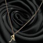 Customize Golden Alpha Chain Locket