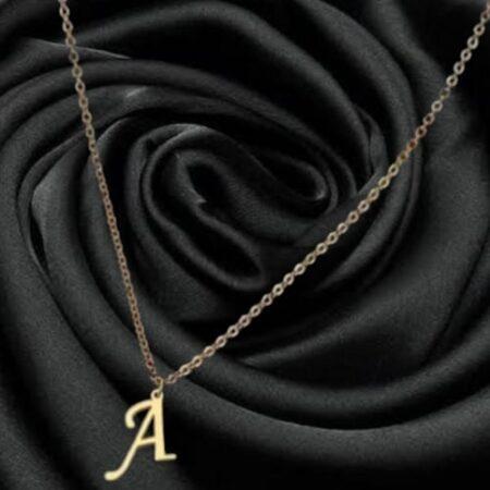 Customize Golden Alpha Chain Locket