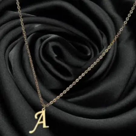 Customize Golden Alpha Chain Locket