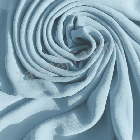 Georgette Chiffon - Ice Blue