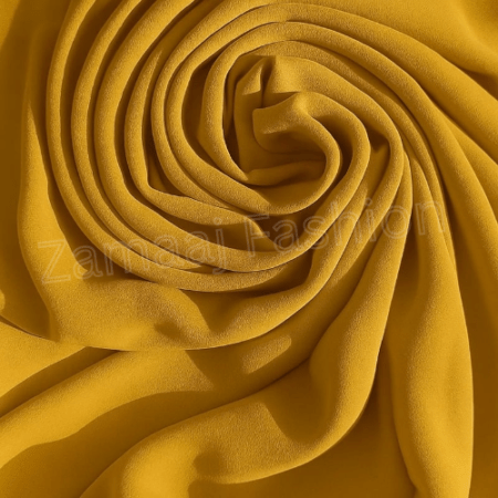 Georgette Chiffon - Mustard
