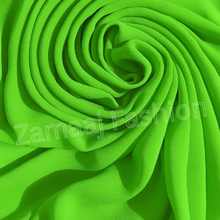 Georgette Chiffon - Parrot Green
